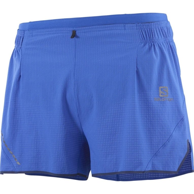 Salomon Sense Aero 3'' Men's Shorts Blue | CA 42B13